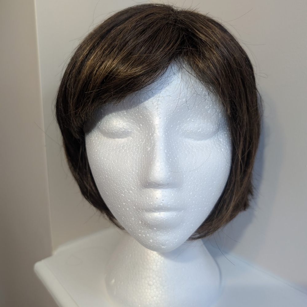 Short Brown Synthetic Wig for Women